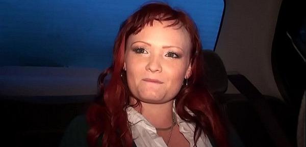  Dogging sex with a passionate redhead girl Part 1